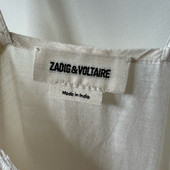 Zadig & Voltaire Rilli Ruffle Lace Dress Size Small - Picture 8 of 9